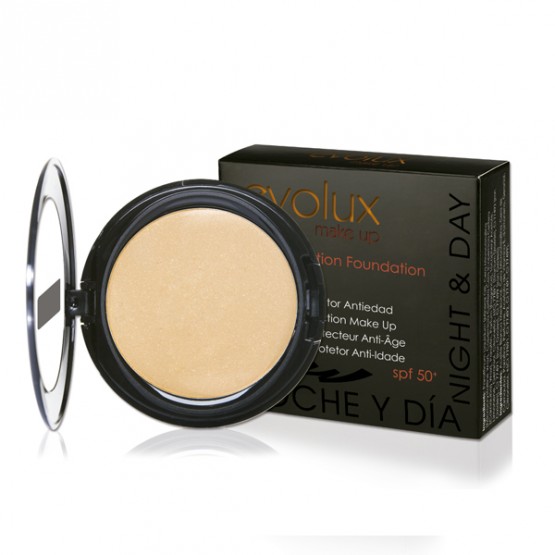 Maquillaje Protector Anti-edad Evolux 12g Nº40