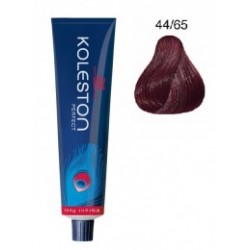 Tinte Wella Koleston Perfect Vibrant Red 44/65 Castaño Medio Intenso Violeta Caoba