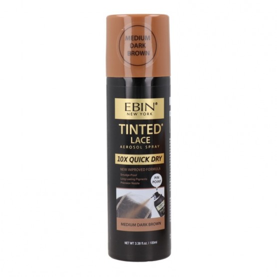 Ebin New York Quick Tinted Lace Spray Medium Dark Brown 100 ml