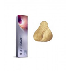 Tinte Illumina Color Wella 9/03  Rubio Muy Claro Natural Dorado 60ml