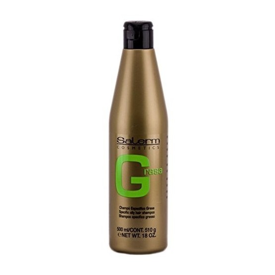 Champú Greasy Hair antigrasa Línea Oro Salerm 500ml