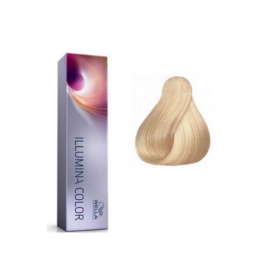 Tinte Illumina Color Wella 10/1 Rubio Super Claro Ceniza 60ml