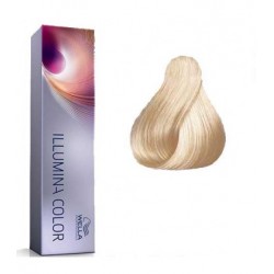 Tinte Illumina Color Wella 10/93 Rubio Super Claro Cendré Dorado 60ml