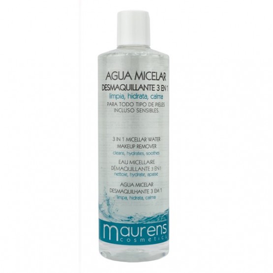 AGUA MICELAR DESMAQUILLANTE 3 EN 1 MAURENS 500ml