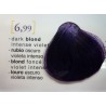 Tinte Salerm Visón 6,99 Rubio Oscuro Violeta Intenso 75ml