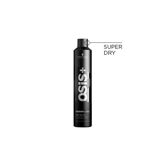 OSiS+ Session Label Super Dry Fix 300mL.