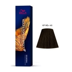 TINTE KOLESTON PERFECT ME+ WELLA 4/0 CASTAÑO MEDIO INTENSO  60ml