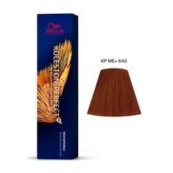 TINTE KOLESTON PERFECT ME+ WELLA  6/43 Rubio Oscuro Cobrizo Dorado 60ml