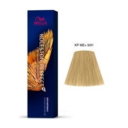 TINTE KOLESTON PERFECT ME+ WELLA 9/01 Rubio Muy Claro Natural Ceniza 60ml