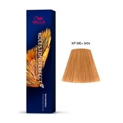 TINTE KOLESTON PERFECT ME+ WELLA 9/04 Rubio Super Claro Natural Cobrizo 60ml