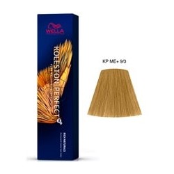 TINTE KOLESTON PERFECT ME+ WELLA  9/3 Rubio Muy Claro Dorado 60ml