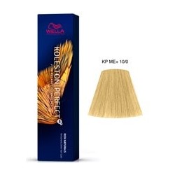 TINTE KOLESTON PERFECT ME+ WELLA 10/0 Rubio Super Claro Intenso 60ml