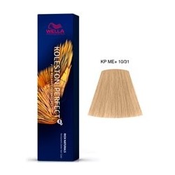 TINTE KOLESTON PERFECT ME+ WELLA  10/31 Rubio Super Claro Dorado Ceniza 60ml