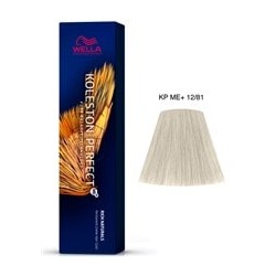 TINTE KOLESTON PERFECT ME+ WELLA  12/81 Superaclarante Rubio Perla Ceniza 60ml