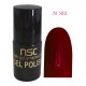 ESMALTE PERMANENTE GELLACK UV/LED AMAZING 5 ML  Nº X14 NSC