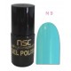 ESMALTE PERMANENTE GELLACK UV/LED AMAZING 5 ML Nº 9 NSC