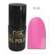 ESMALTE PERMANENTE GELLACK UV/LED AMAZING 5 ML Nº 41 NSC