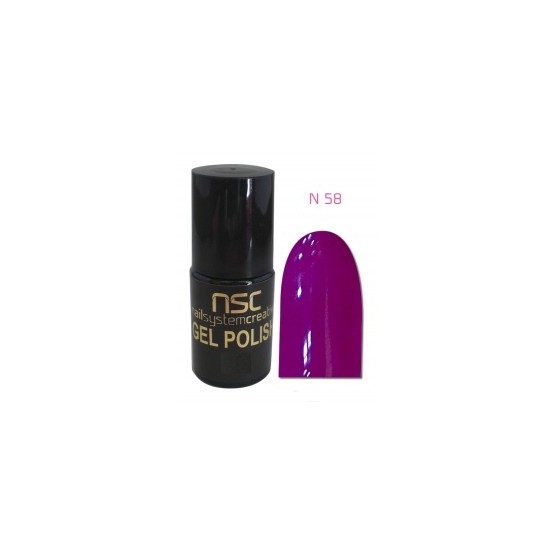 ESMALTE PERMANENTE GELLACK UV/LED AMAZING 5 ML Nº 58 NSC