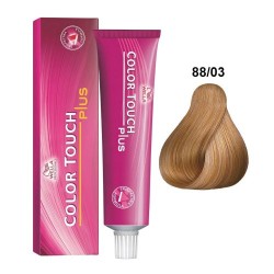 Baño de color Wella color touch plus 88/03 Rubio Claro Intenso Natural Dorado 60ml