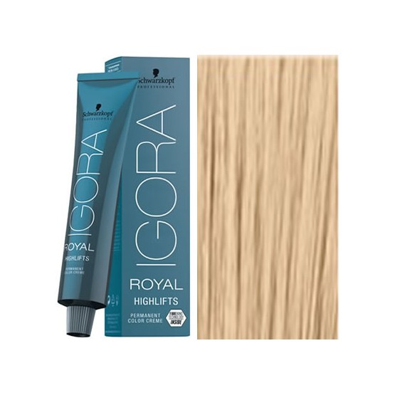 Tinte IGORA ROYAL Highlifts 10-14 Rubio Extra Claro Ceniza Beige 60 ml.