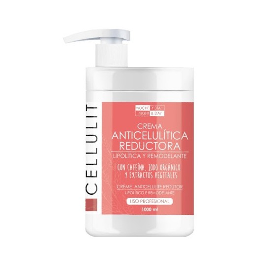 Crema Anticelulítica Reductora NOCHE Y DÍA 500ml.