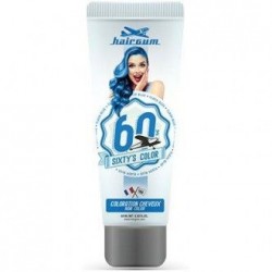 TINTE HAIRGUM SIXTY’S COLOR  FLASH BLUE 60ML