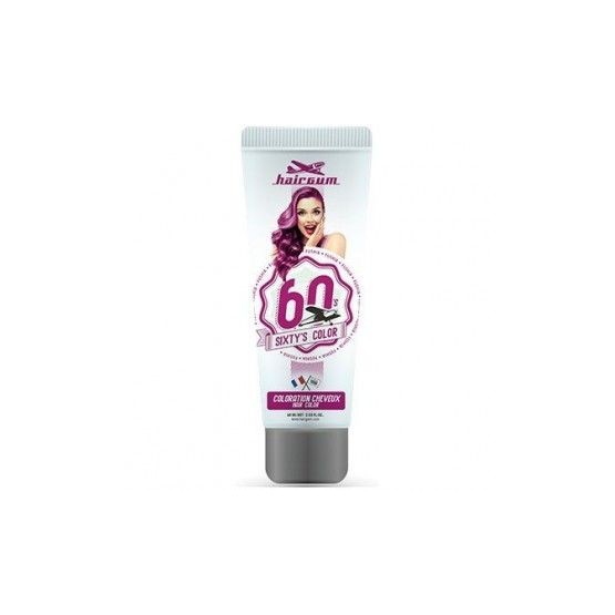 TINTE HAIRGUM SIXTY’S COLOR FUSHIA 60ML