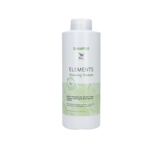 CHAMPÚ RENOVADOR ELEMENTS WELLA 1000ML