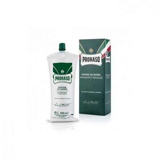 CREMA DE AFEITADO EUCALIPTO-MENTOL PRORASO 500ML