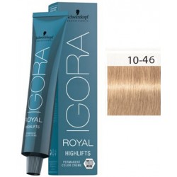 Tinte IGORA ROYAL TONOS NUDE 10-46 rubio platino beige chocolate 60ml