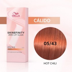 Shinefinity Zero Lift Glaze - Warm Hot Chili 05/43, 60ml