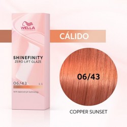 Shinefinity Zero Lift Glaze - Warm Copper Sunset 06/43, 60ml