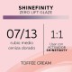 Shinefinity Zero Lift Glaze - Cool Toffee Cream 07/13, 60ml