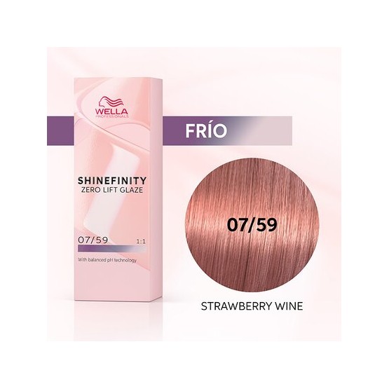 Shinefinity Zero Lift Glaze - Cool Strawberry Wine 07/59, 60ml