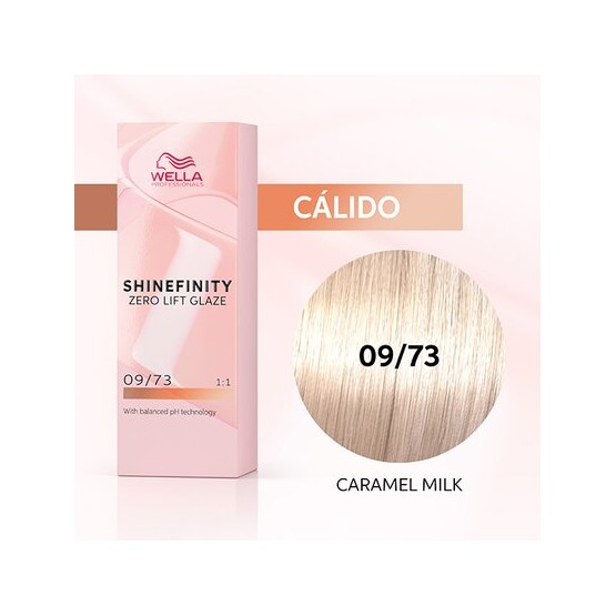 Shinefinity Zero Lift Glaze - Warm Caramel Milk 09/73, 60ml