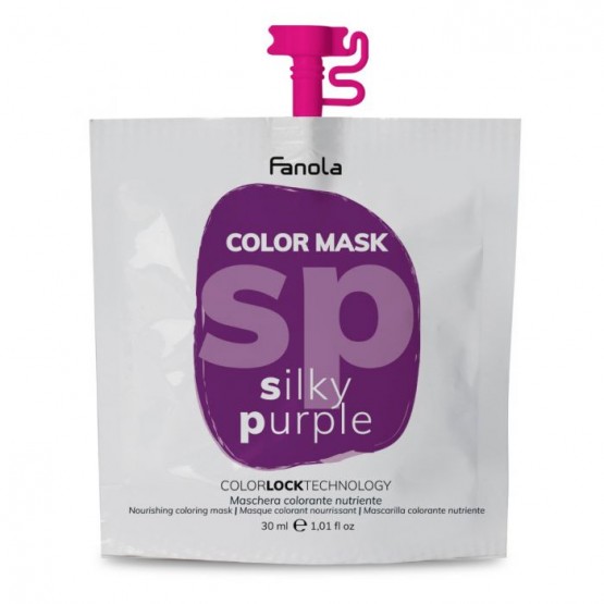 SOBRE MASCARILLA DE COLOR  MORADO   30ML