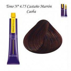 Tinte Salerm Visón 4,75 Castaño Marrón Caoba 75ml