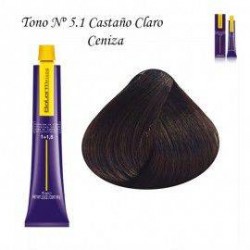 Tinte Salerm Visón 5,1 Castaño Claro Ceniza 75ml