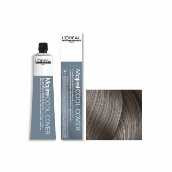 TINTE MAJIREL L´OREAL 8.1 COOL COVER RUBIO CLARO CENIZA 50ml