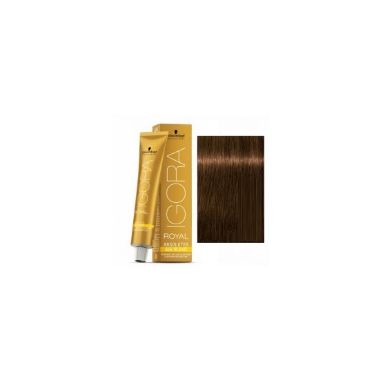 Tinte IGORA ROYAL ABSOLUTES 6-50 Runio Oscuro Dorado Natural 60ml