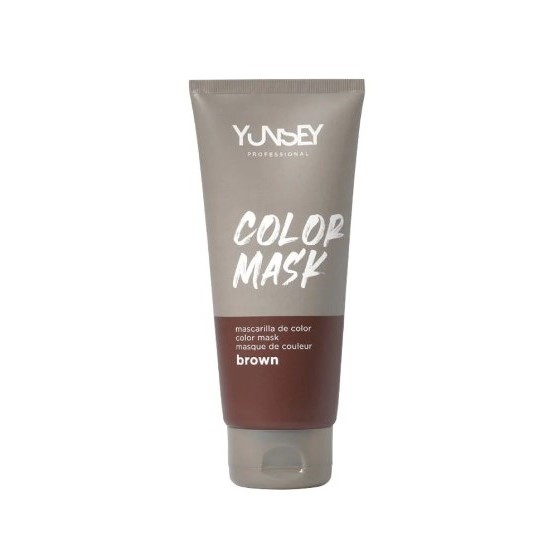 YUNSEY, COLOR MASK BROWN 200 ML