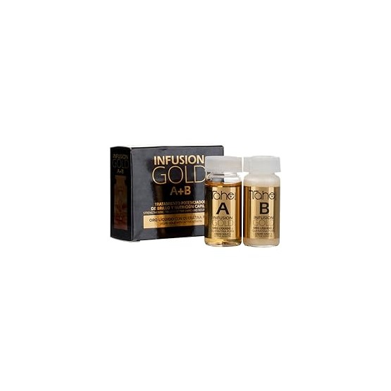 TAHE INFUSION GOLD A+B TRATAMIENTO POTENCIADOR DE BRILLO 2x10ml