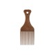 PEINE AHUECADOR MADERA EUROSTIL