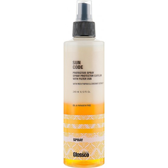 Spray Bifásico Sun Code UVB Protective Glossco 240ml